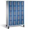 CLASSIC Locker with transparent doors (20 narrow compartments)